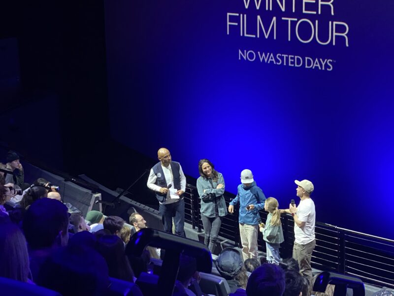 Arc'teryx at the IMAX. Image © PlanetSKI