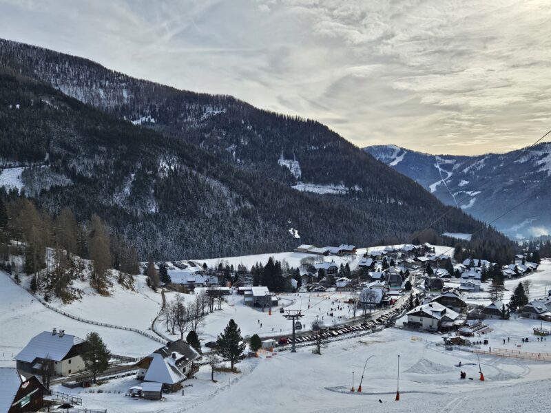 St Oswald in the Bad Kleinkirchheim ski area of Austria, 8 December 2023. Image © PlanetSKI