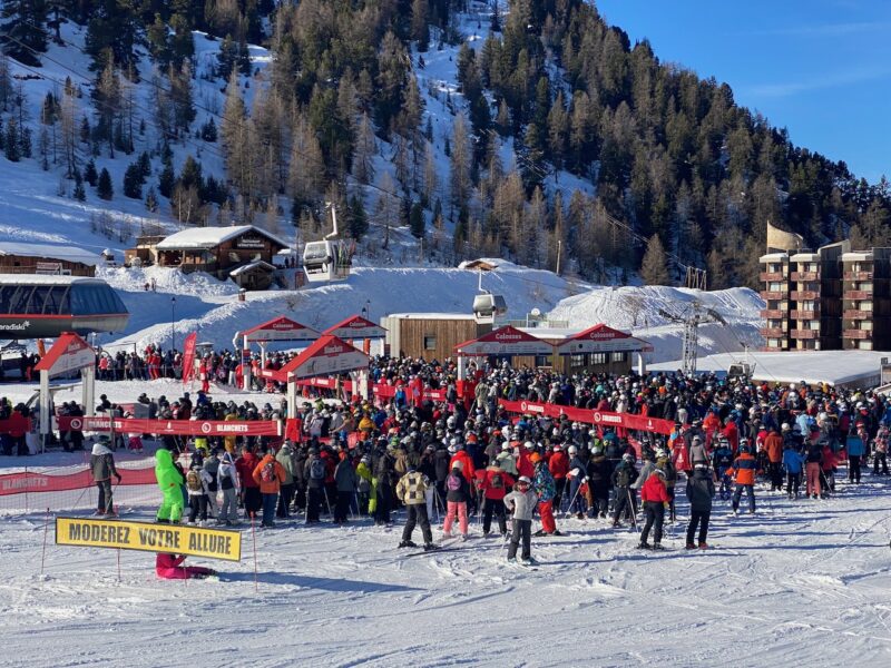 La Plagne, France. Image © PlanetSKI