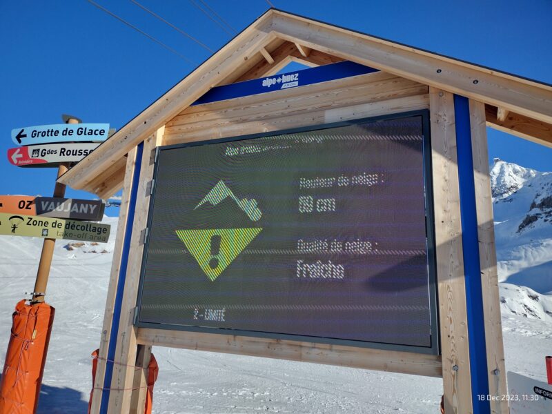 Vaujany/Alpe d'Huez, France. Image c/o Tim Clark.