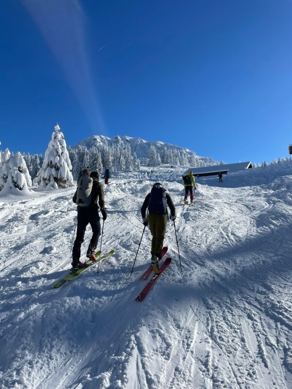 Ski touring in the Tirol. Image © Holger Gassler