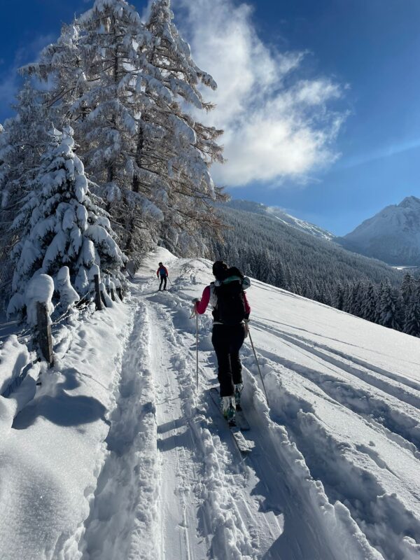 Ski touring in the Tirol. Image © Holger Gassler