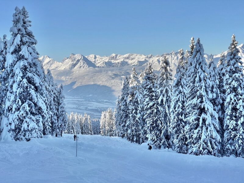 Ski touring in the Tirol. Image © Holger Gassler