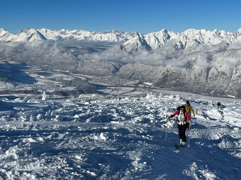 Ski touring in the Tirol. Image © Holger Gassler