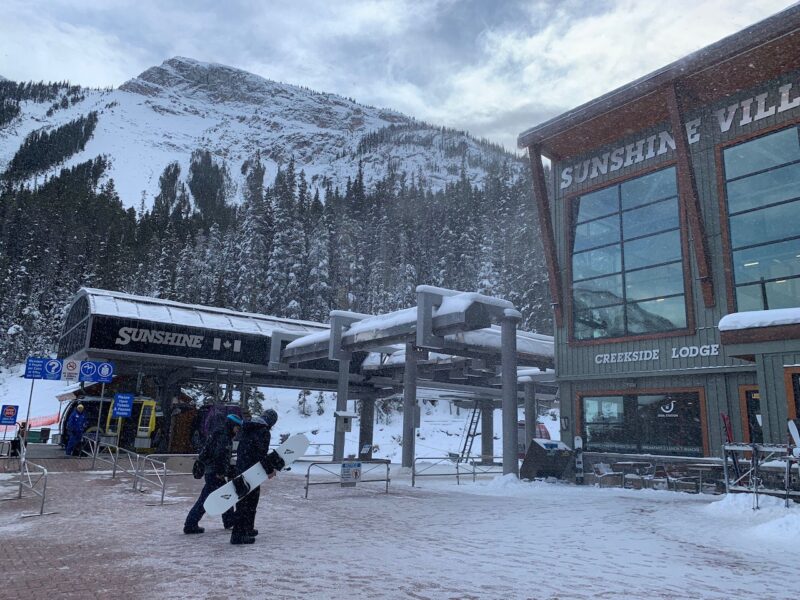 Sunshine Village, Canada. Image c/o Ross Young.