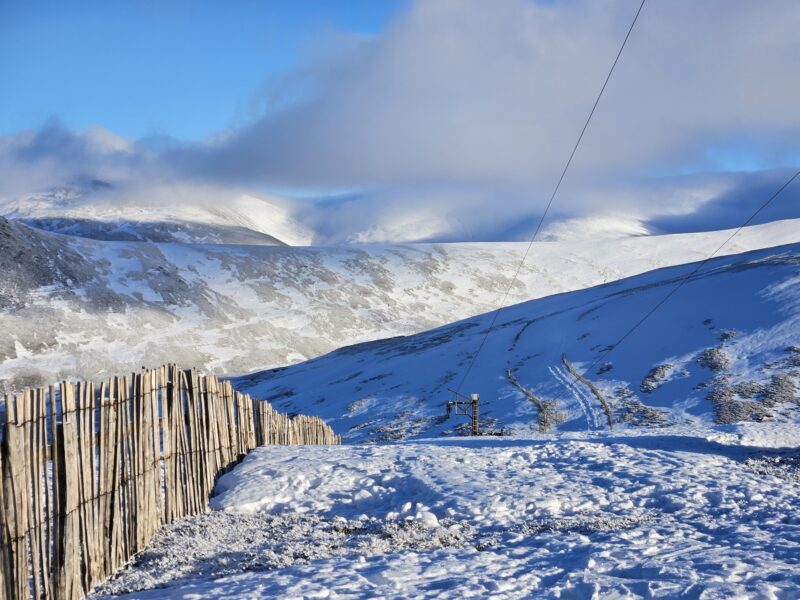 Scotland ski conditions. Image c/o Dianne Frazer
