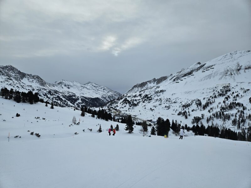 Cold and windy in Obertauern on January 17th 2024. Image © PlanetSKI 