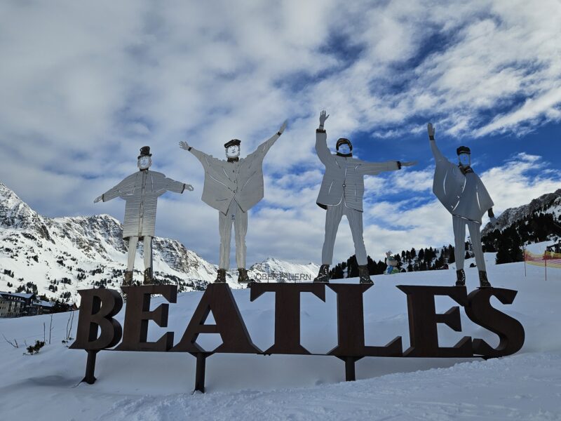 The Beatles in Obertauern. Image © PlanetSKI