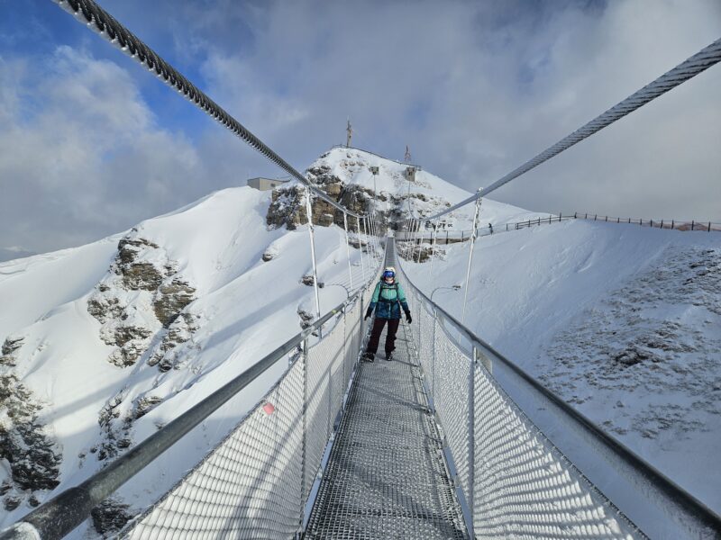 Hanging bridge, Gastein, Austria. Image © PlanetSKI