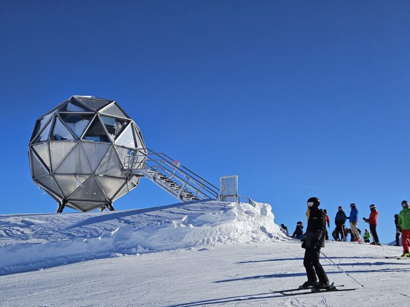 Top of the Mountain breakfast pod at Sportgastein, Austria. Image © PlanetSKI