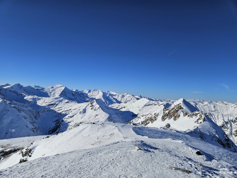 View from the cross at the summit, Sportgastein, Austria. Image © PlanetSKI