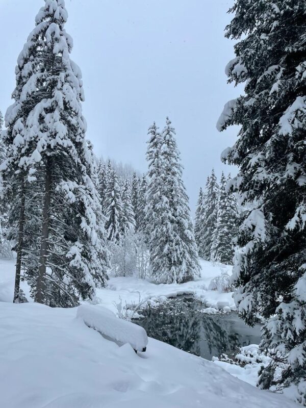 Lac de la Rosiere in Courchevel, 1650. Image c/o Zac Brown.