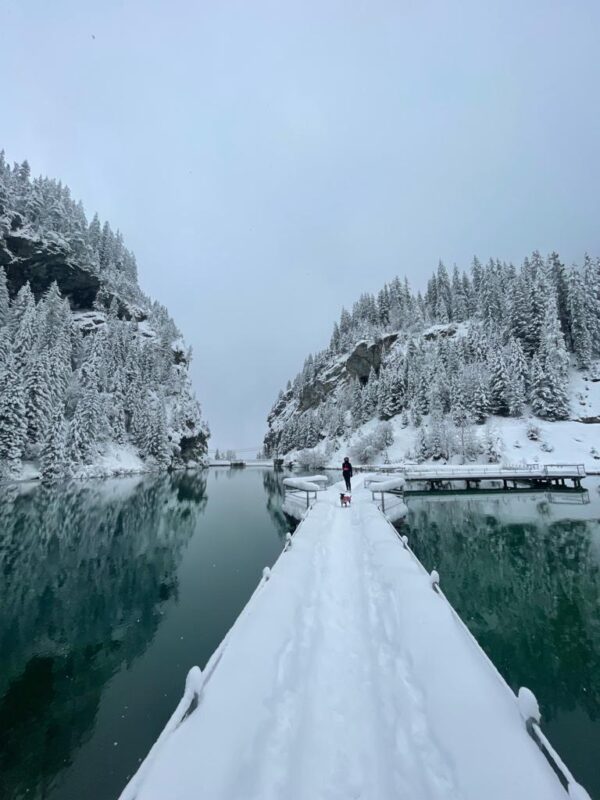 Lac de la Rosiere in Courchevel, 1650. Image c/o Zac Brown.