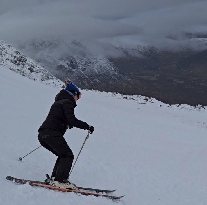 Skiing in Glencoe, Scotland, February 2024. Image c/o Rod Frazer