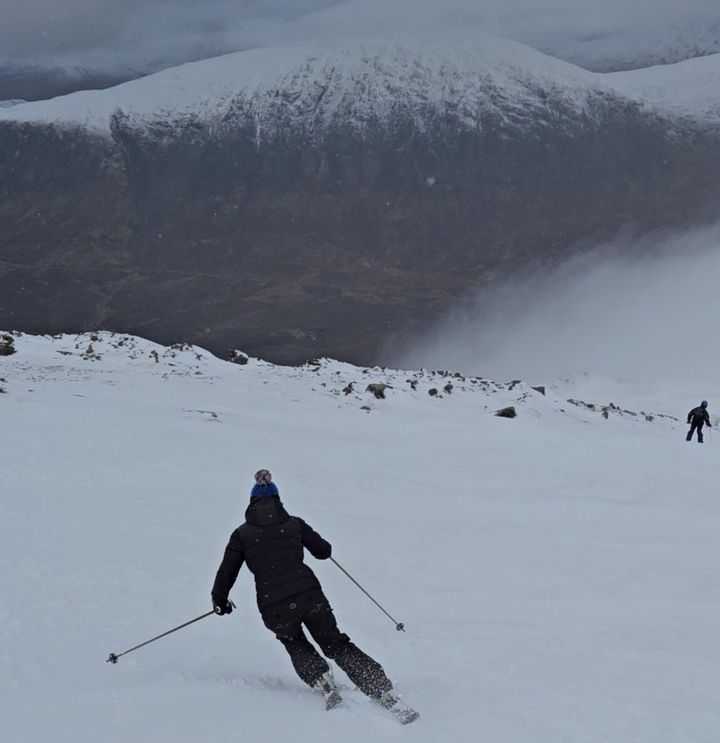 Skiing in Glencoe, Scotland, February 2024. Image c/o Rod Frazer