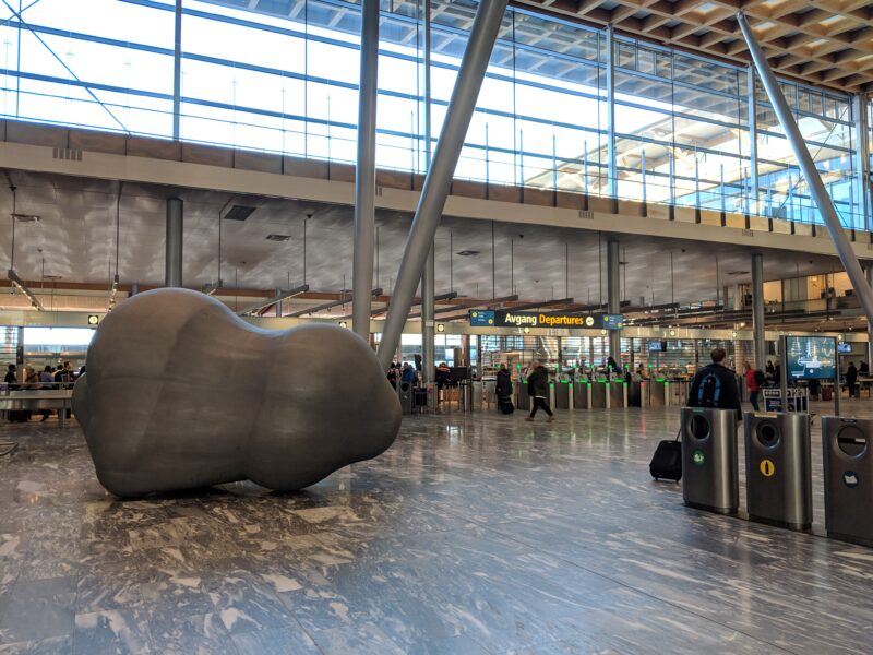 Oslo Gardermoen Airport (Feb 2019). Image © PlanetSKI