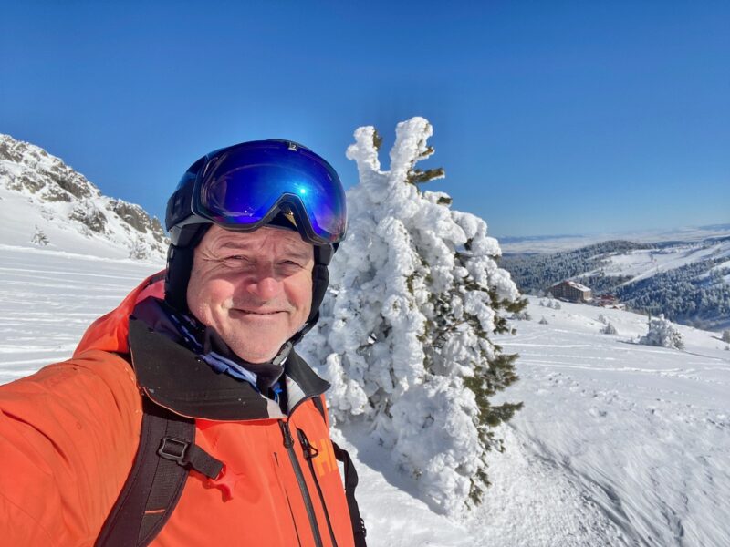 James in the powder. Image © PlanetSKI