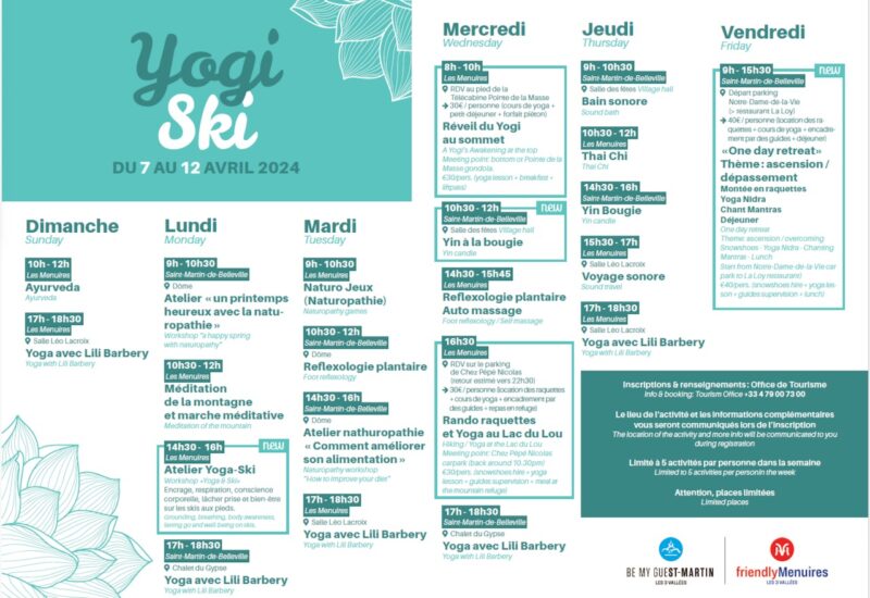 Yoga in Les Menuires