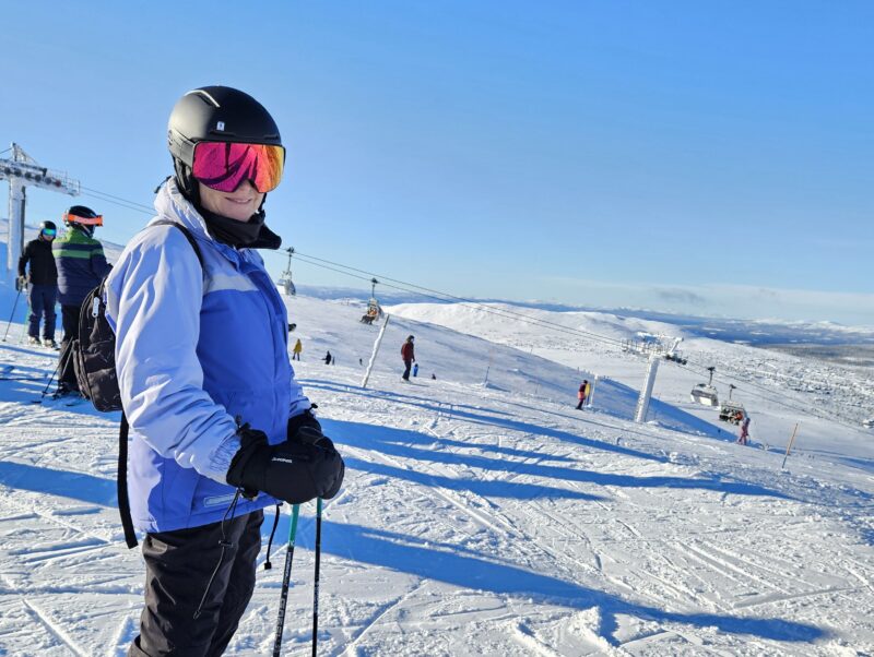 Elaine on a Friendship Travel solo ski trip to Trysil, Norway. Image © PlanetSKI