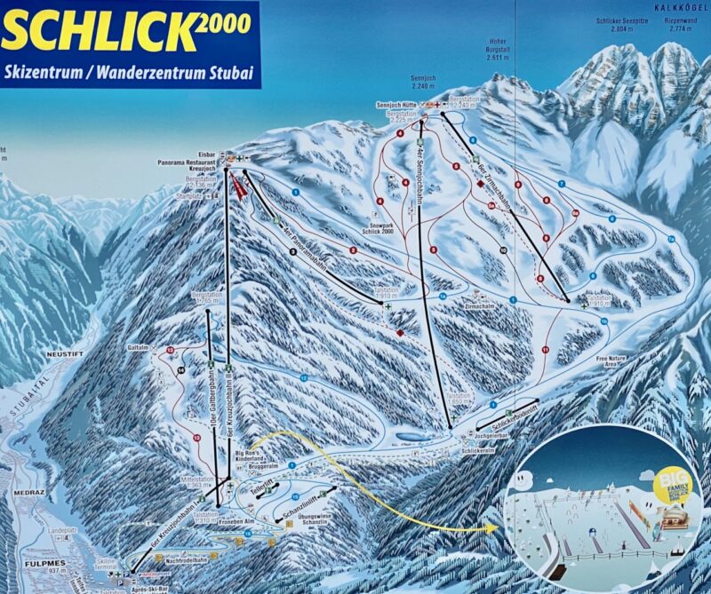 Innsbruck Ski + City, Schlick 2000. Image © PlanetSKI