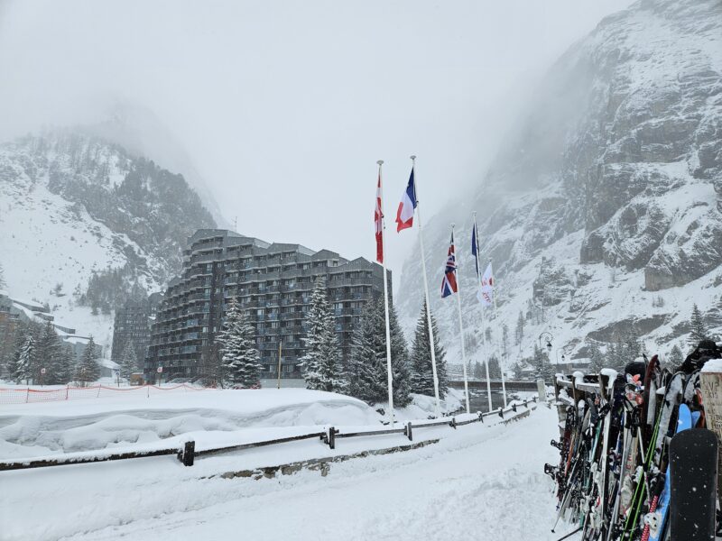 La Daille, Val d'Isere, Sunday 10th March 2024. Image © PlanetSKI