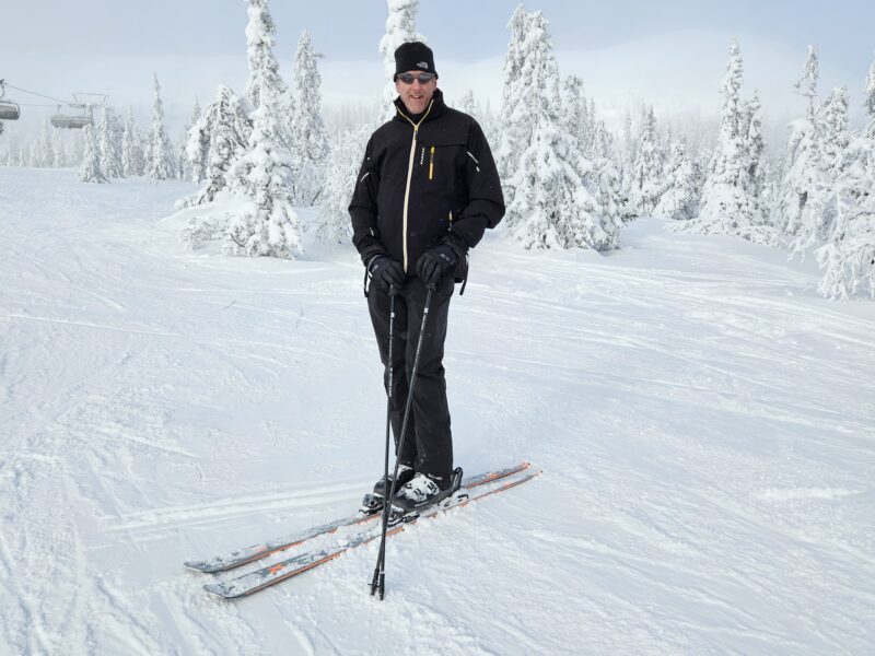 Mike Barge on a Friendship Travel ski trip to Trysil, Norway. Image © PlanetSKI