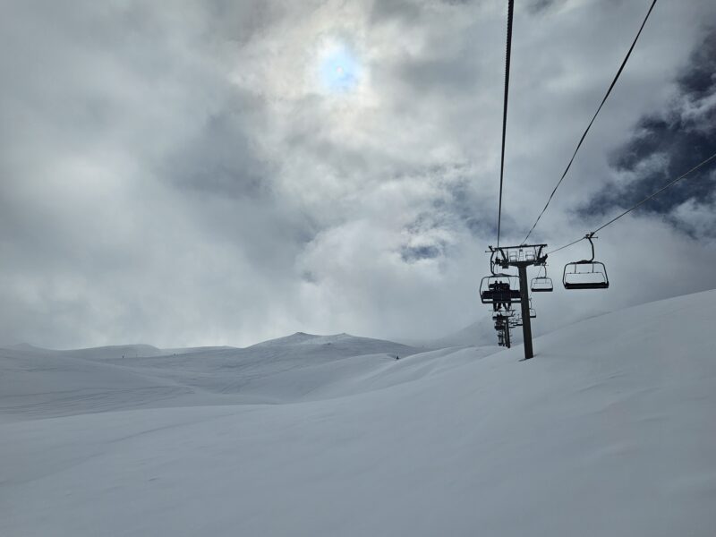 View from the Borsat lift, Val d'Isere, France. Image © PlanetSKI