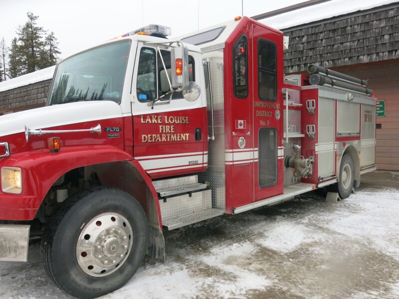 Lake Louise fire service. Image © PlanetSKI