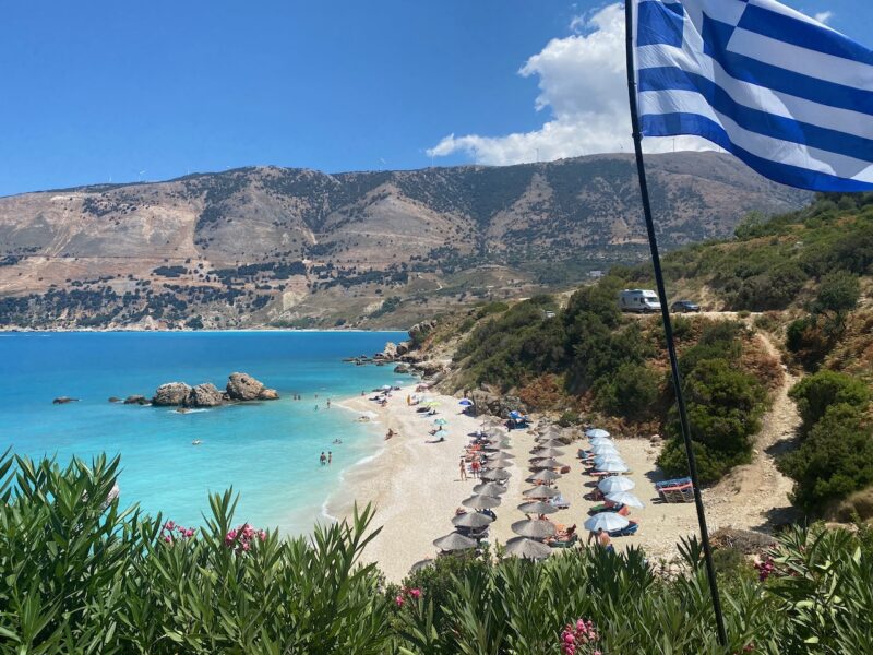 Vouti beach, Kefalonia. Image © PlanetSKI