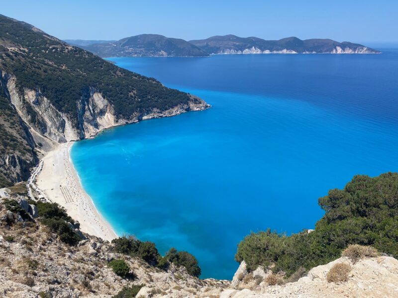 Myrtos beach, Kefalonia. Image © PlanetSKI