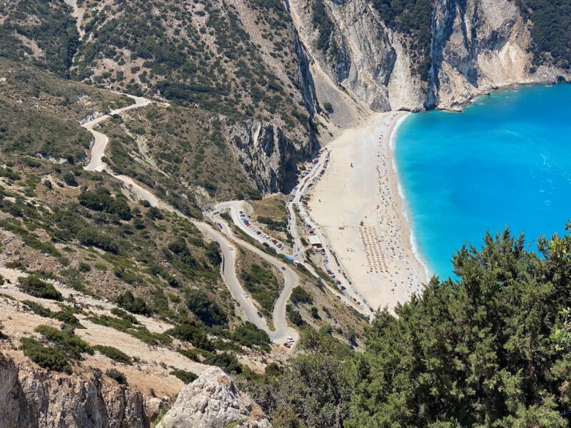 Myrtos beach, Kefalonia. Image © PlanetSKI