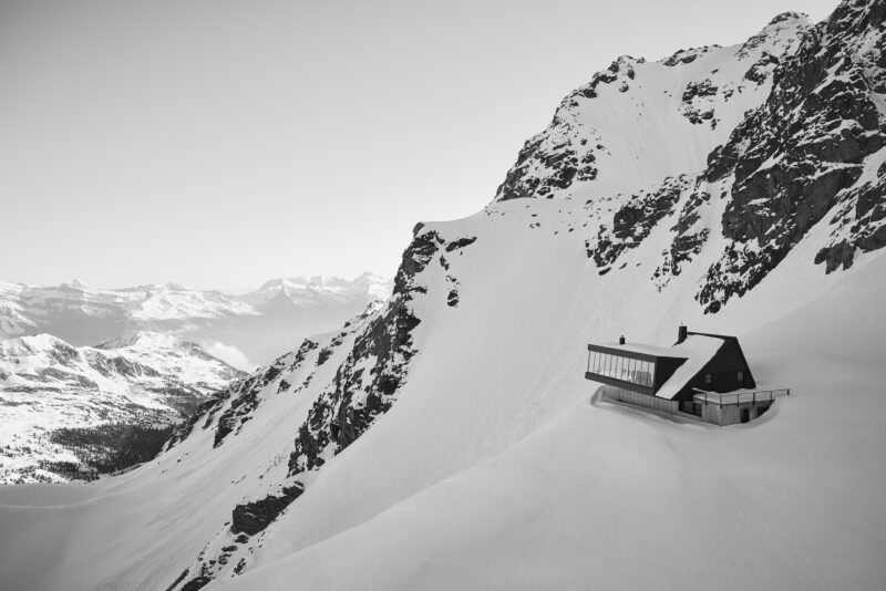 Cabane Tortin. Image c/o Albrecht Voss