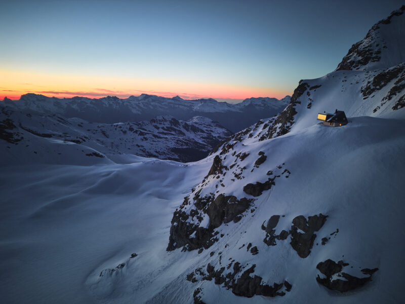 Cabane Tortin. Image c/o Albrecht Voss