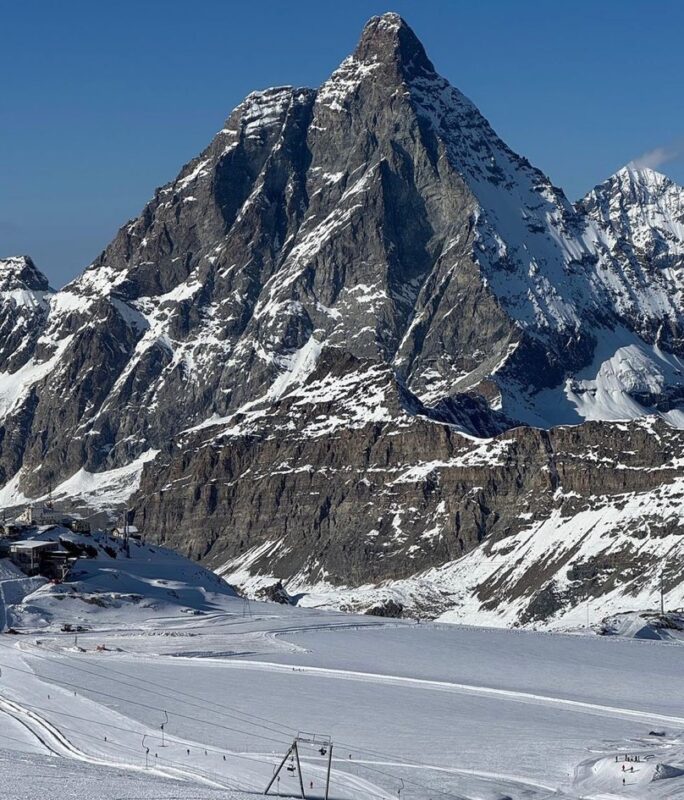 Cervinia, Italy. Image c/o Warren Smith Ski Academy.