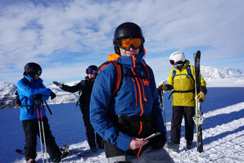 Simon Miller, Tignes, France. Image c/o PlanetSKI