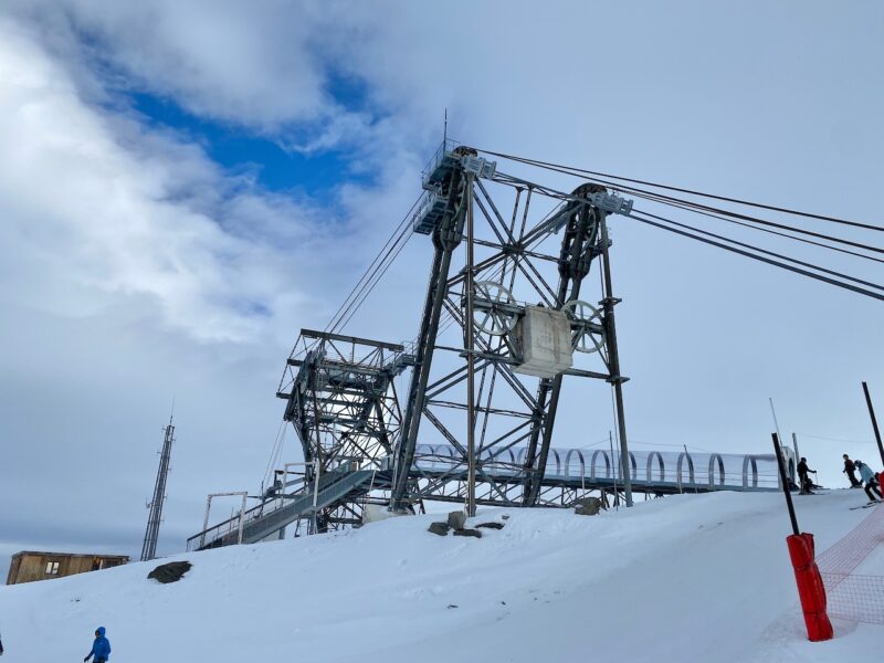 High altitude alpine structures, France. Image © PlanetSKI