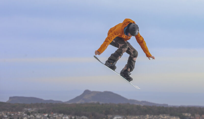 Davy Zyw training at Hillend, Midlothian Sports Centre. Image c/o wearestoryshop