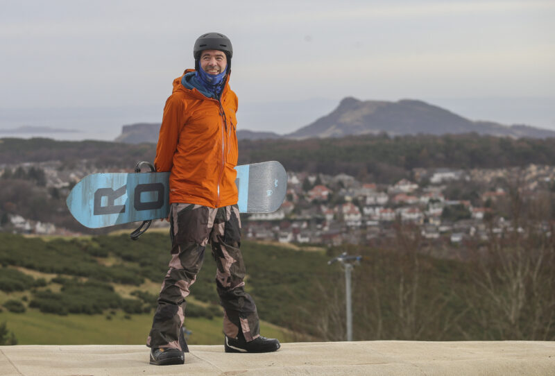 Davy Zyw, snowboarder with MND. Image c/o wearestoryshop