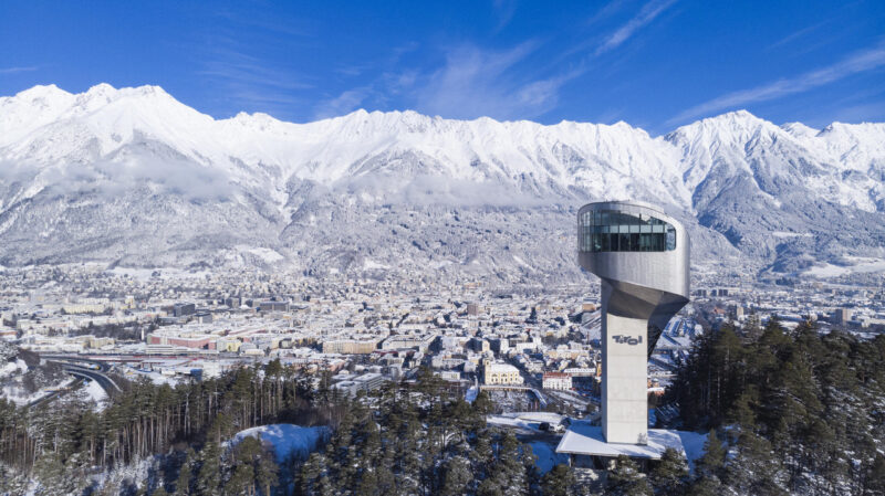 Bergisel, Innsbruck. Image © Innsbruck Tourismus/Tom Bause