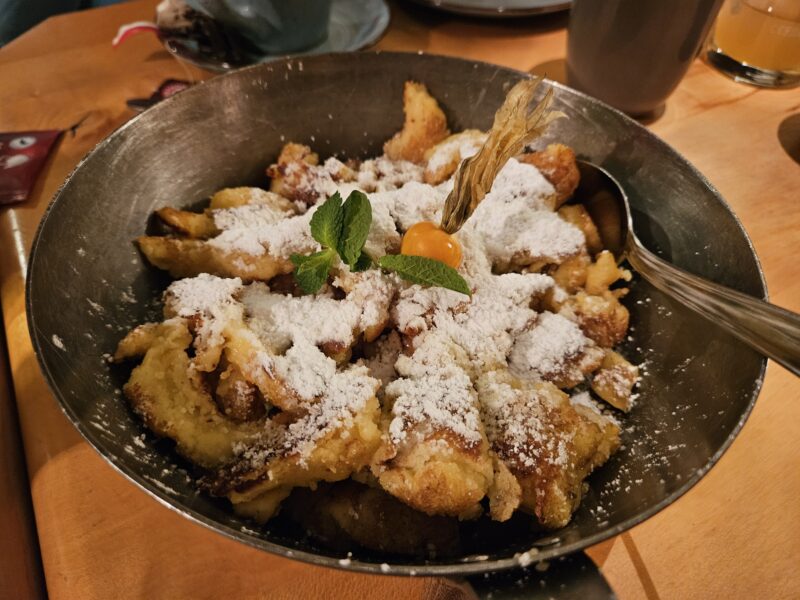 Food in Hochkönig, Austria. Image © PlanetSKI