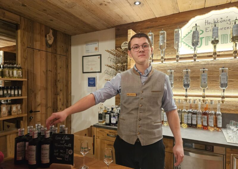 Johannes Rainer, schnapps distiller in Austria. Image © PlanetSKI