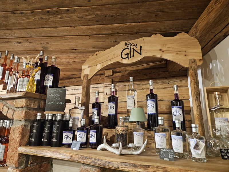 Gin at the Grünegg Alm distillery, Austria. Image © PlanetSKI