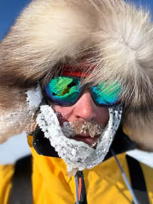 Jonny Huntington, first disabled person to ski solo and unsupported to the South Pole. Image © Jonny Huntington