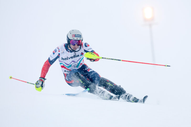 Dave Ryding competing at the Adelboden Slalom World Cup, January 2025Credit: Alexis Boichard/Agence Zoom/Stringer