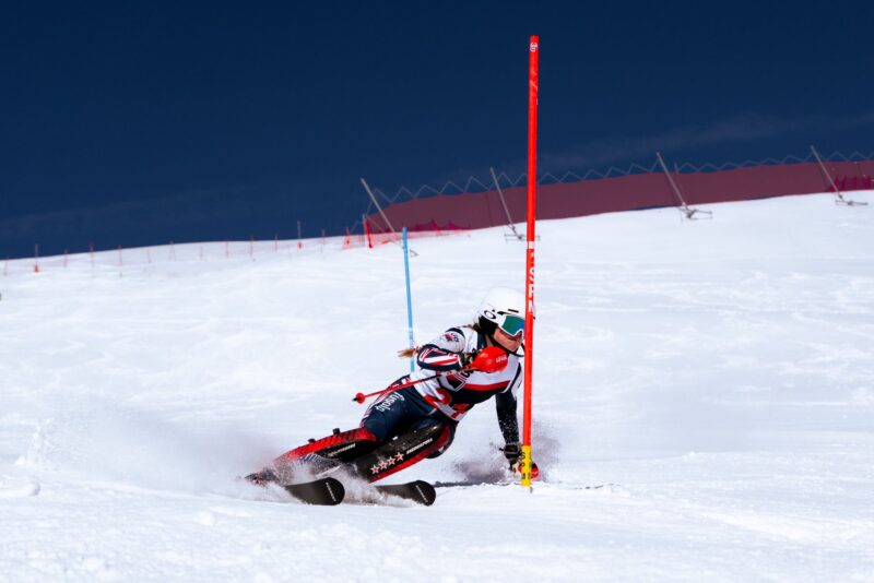 Information: Molly Butler competing in Slalom at the GB Alpine Championships, 2024Credit: Kristina Lubyova/GB Snowsport