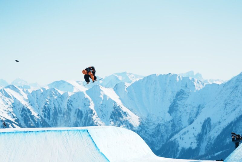 Mia Brookes, LAAX. Image c/o Kristina Lubyova/GB Snowsport