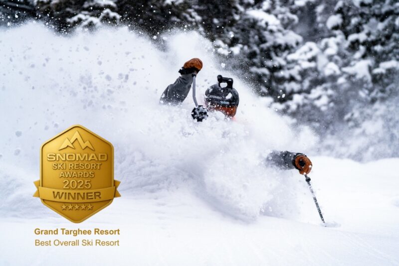 Best Overall Ski Resort 2025, Grand Targhee. Image c/o Snowmad.