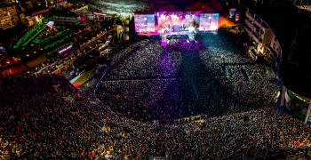 Backstreet Boys in Schladming, Austria. Image c/o Daniel Scharinger.