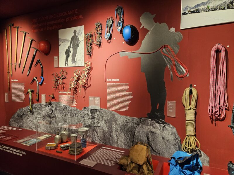 Exhibition of Mountain Rescue history, St Gervais, France. Image © PlanetSKI 