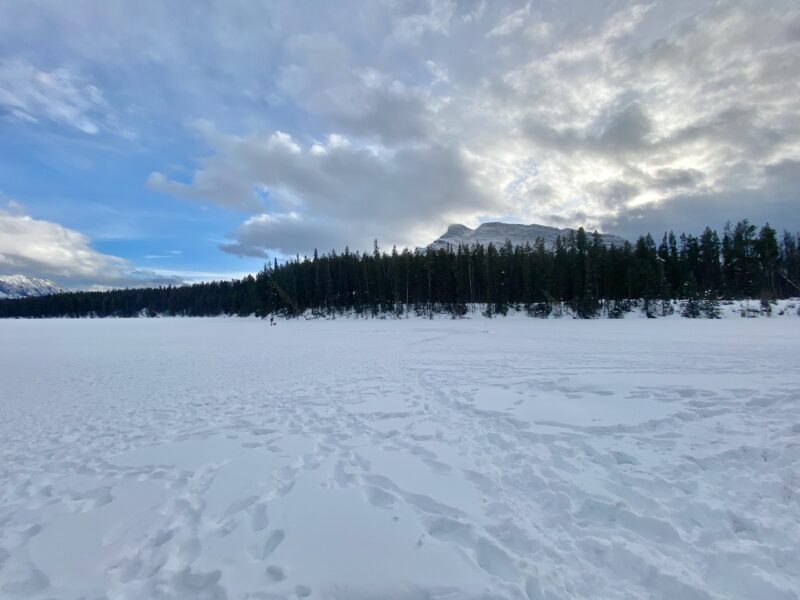 Lake Johnson, Alberta. Image © PlanetSKI